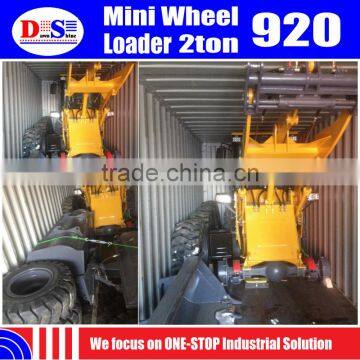 Hot Sale ZLY920 China Mini Wheel Loader 2000kg With CE - 1 Cbm Bucket Small Wheel Loader for Sale photo-6