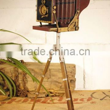 Antique fine art classic iron camera model