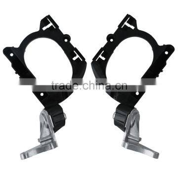 1 Pair Black Mirror Base Mount Bracket For 2001-2013 Honda Glodwing GL1800