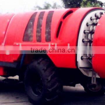 Top Quality Self Propelled Diesel 60Hp Garden Orchard Boom Air Blast Sprayer Vehicle 1000L Tank With Cabin and Air Conditioner photo-6