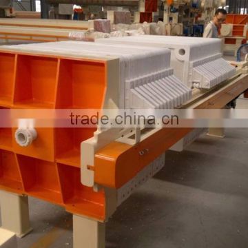 water quality treatment used hydraulic filter press