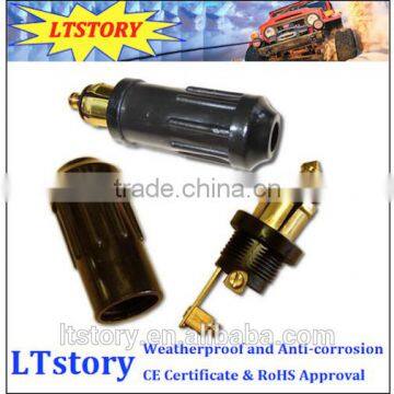 Black Color Car Merit 12V Rated Voltage 0-35V DC Max Current 16A Power Plug Power Socket photo-5