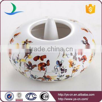 Wholesale Floral & Plants decal Ceramic Aroma Burner