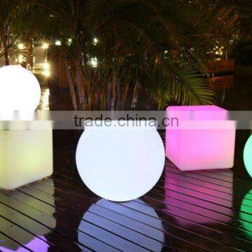 Color Change Led Light Ball Modern light ball furniture/led light up outdoor ball/bar furniture led colorful light ball