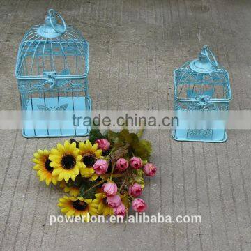 2015 New Design Shabby Chic Decoration Iron Butterfly Small Bird Cage photo-4