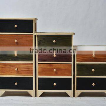 Wholesale Vintage Shabby Chic Reclaimed Home Furniture Used Wooden Storage Cabinet
