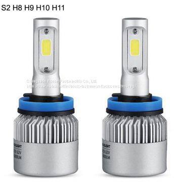 LED фара COB 4000 Лм/8000 Лм S2 H8 H9 H11