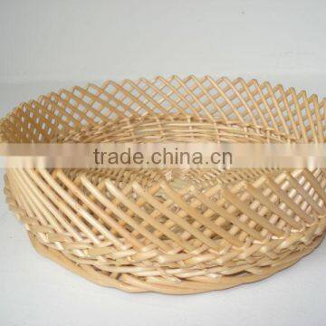 Set 3 Willow With Lining Decorative Fruit Basket Decoration