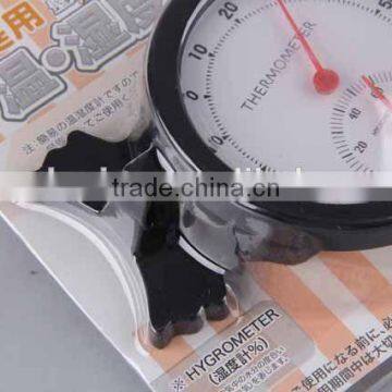 Double Scale Circular Plastic THERMOMETER photo-4