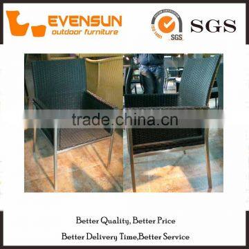 Aluminum Frame PE Rattan Chair In Discount photo-2