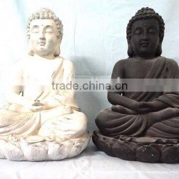 Decor Fiberglass Clay Buddha Statues for Sale photo-2