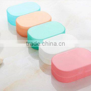Candy Color Rectangular Sponge Soap Box /plastic Soap Tray /plastic Soap Box photo-3