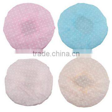 PVC Lace Double-deck Waterproof Shower Caps for Women photo-2