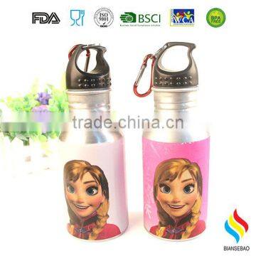 600ML Aluminum Sports Water Bottle With Straw photo-2