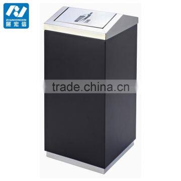 Stainless steel waste bins rubbish bins