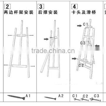 2016 Popular Wood Easel Drawing Stand photo-5