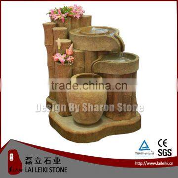 Manufacturer Stone Garden Fountains Decoration Garden Stone Water Fountain