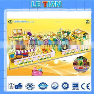 CE certificated kid's soft safe indoor playground LT-1007A