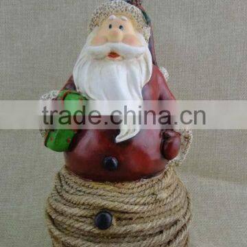 Resin Christmas Santa Clause Figurine Decoration photo-5
