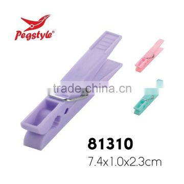 making machine logo imprint attractive PP material plastic peg