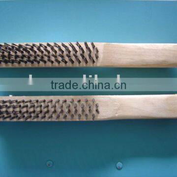 brass/stainless steel wire brush