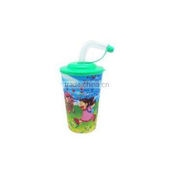 14OZ Carton Printing PP Plastic Drinking 3D Cup photo-1