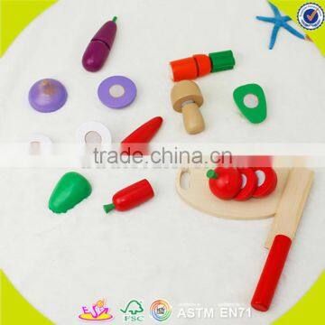 Wholesale Children Wooden Vegetables and Fruits Toy Funny Kids Wooden Vegetables and Fruits Toys W10B115 photo-5
