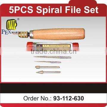 China made 5pcs spiral file set