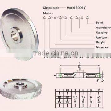 Electroplated Diamond grinding common wheels