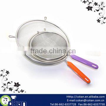 3pcs Stainless Steel Mesh Colander,Mesh Strainer CK-ON003