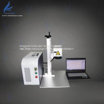 Table Desktop portable fiber laser marking  machine