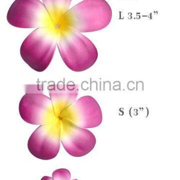 Hawaiian Foam Flower Frangipani Plumeria (loose piece)