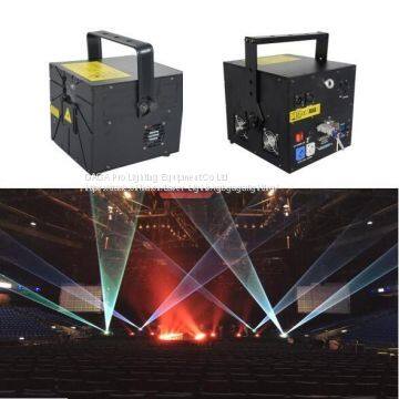 3D Animation Laser Show Multi Color Laser Stage Light
