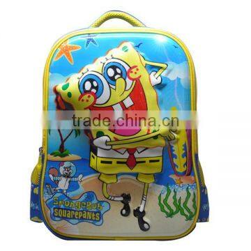 Wholesale cheap cartoon Spongebob backpack for primary