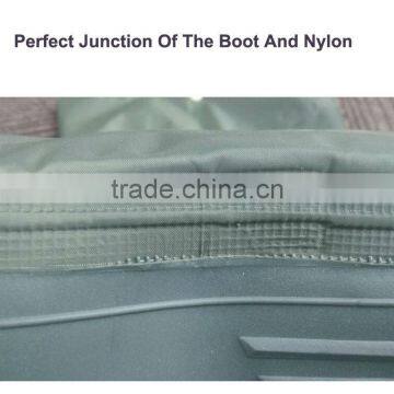 Camo or Solid 70D Nylon With PVC Coating Breathable Chest Fishing Waders With Adjustable Chest Belt photo-5