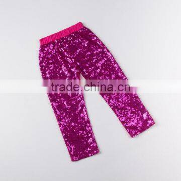Wholesale Valentine Children Trendy Clothing 2017 Girls Sequin Leggings Sequin Pants For Kids photo-2