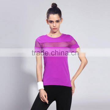Women's Sports Quick Drying Short Sleeved Shirt photo-4
