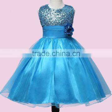 American Princess Flower Kid Girls Party Dress A Little Baby Girls Floral Fluffy Baby Dress One Piece Dress photo-2