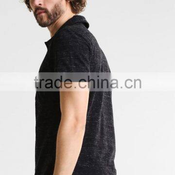 MGOO Polo Shirt Factory Supplied Two Button Short Sleeve Men Dry Fit Polo Shirts Wholesale photo-2
