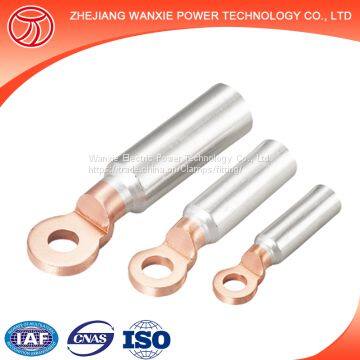 Wanxie DTL-2 series bimetallic terminal aluminium compression copper-aluminium lug terminal connector