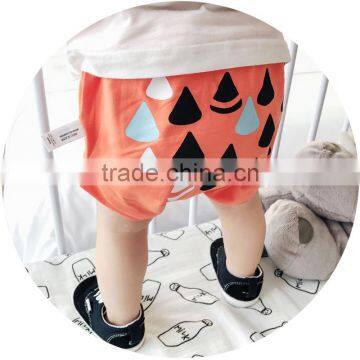 S17056A Baby PP Hot Short Pants Newborn Baby Summer Infant Clothing Baby Shorts