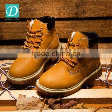 Size 23-42 2016 New Kids Boots Girls Child Winter Lace Up Shoes photo-4