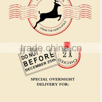 Wholesale Monogrammed Canvas Santa Sack With Drawstring photo-6