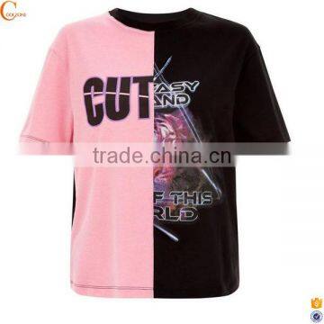 Women custom t shirts printing in bulk