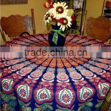 Walson Wholesale Drop Shipping Round Mandala Tapestry Hippie Beach Throw Dorm Wall Hanging Yoga Mat Ethnic Boho photo-3