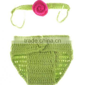 2016 Newborn Hat Cute Baby Handmade Kitted Hair Band and Hats photo-2