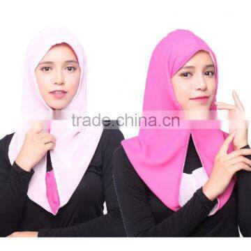 Middle East Women Both Sides of the Head Scarf Cape Head and Back Hat photo-6