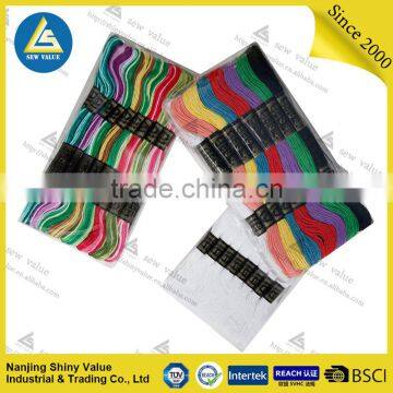 Eco-friendly Different Type 30s/2*6 Cotton Embroidery Sewing Thread photo-2