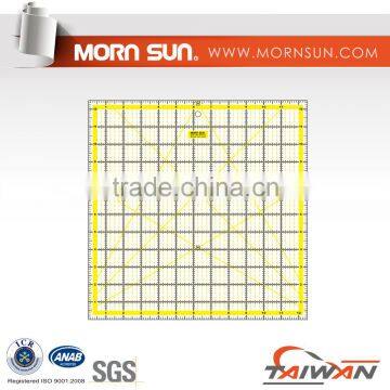 12.5"x12.5" Plastic Quilting Fabric Ruler