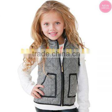 STOCKED affordably tweed children vest